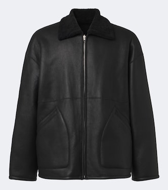 Reversible shearling jacket | Auralee