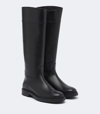 Ride leather knee-high boots | Aquazzura