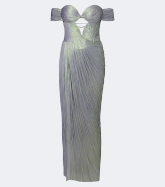 Robe longue Edena en soie | Maria Lucia Hohan