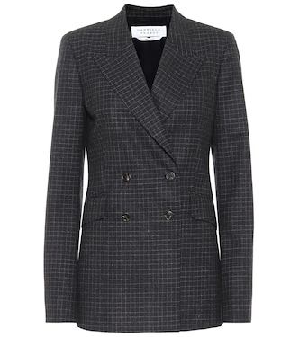 Angela checked stretch-wool blazer | Gabriela Hearst