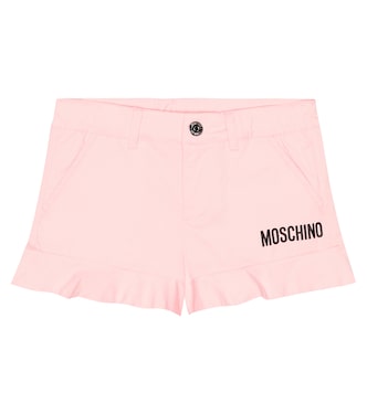 Printed cotton shorts | Moschino Kids