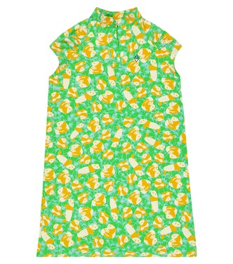 Swallow printed cotton tunic dress | The Animals Observatory