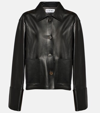Leather jacket | Loewe