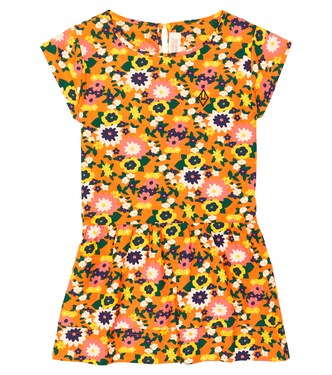 Hummingbird printed cotton dress | The Animals Observatory