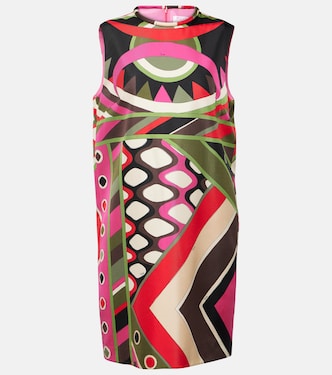 Vivara silk twill minidress | Pucci