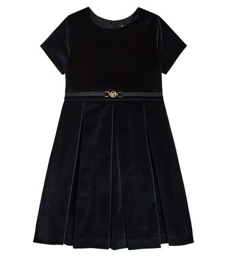 Medusa '95 velvet dress | Versace Kids