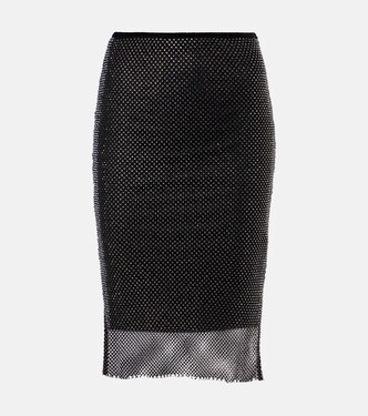 Zinnia embellished tulle midi skirt | Sportmax