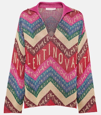 Jersey en intarsia con logo | Valentino