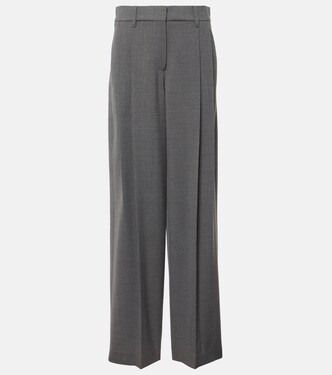 Wool wide-leg pants | Brunello Cucinelli