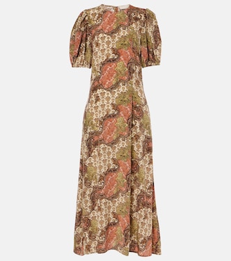 Calais silk midi dress | Ulla Johnson