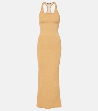 Scala croc-effect maxi dress | Jacquemus