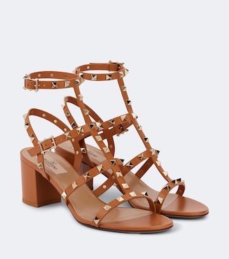 Rockstud leather sandals | Valentino Garavani