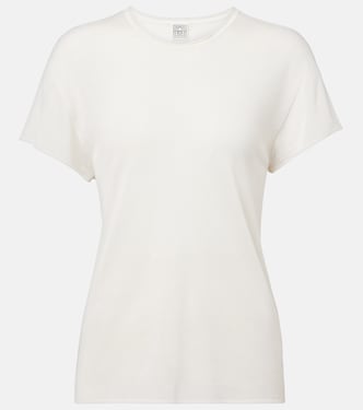 Knitted silk T-shirt | Toteme