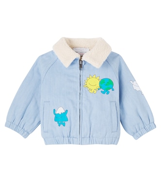 Baby printed denim jacket | Stella McCartney Kids