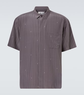 Cassandre silk crêpe de chine shirt | Saint Laurent