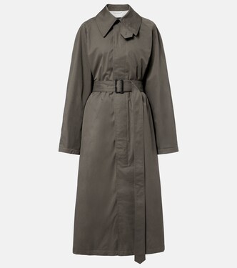 Cotton twill trench coat | Phoebe Philo