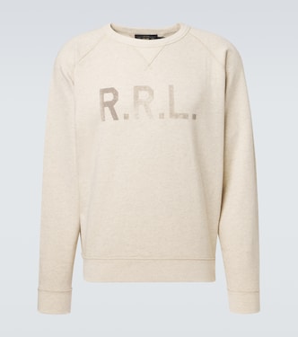 Logo cotton-blend sweatshirt | RRL