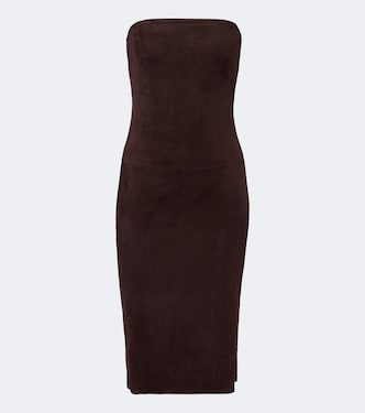 Monica suede minidress | Stouls