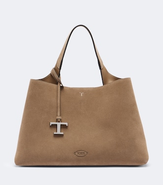 Apa Medium suede tote bag | Tod's