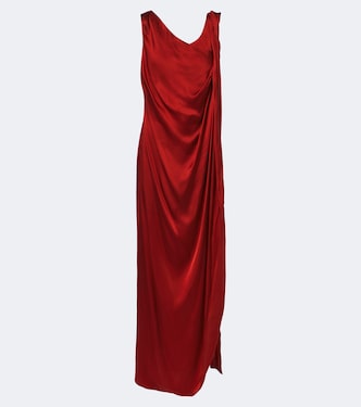 Maxikleid aus Satin | Maison Margiela