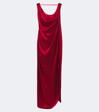 Maxikleid aus Satin | Maison Margiela