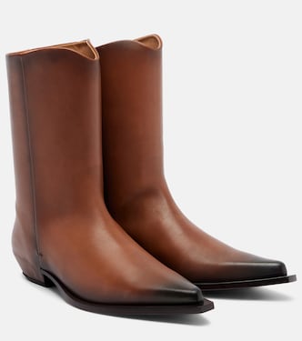 Cheer leather cowboy boots | Calvin Klein Collection