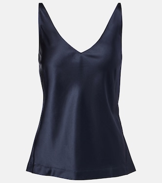 Sense of Shine silk-blend satin top | Dorothee Schumacher