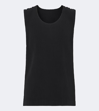 Monthly Colors: June pleated tank top | Homme Plissé Issey Miyake