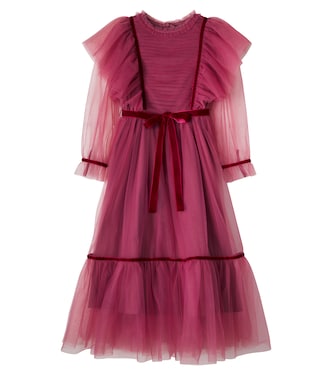 Emilie ruffled tulle dress | C'era Una Volta