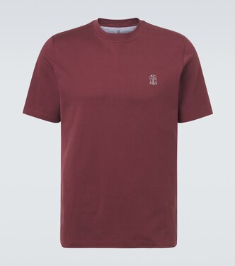Camiseta de jersey de algodón | Brunello Cucinelli