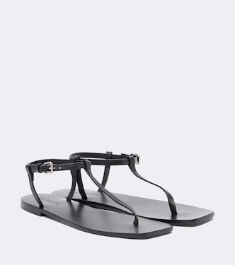 Clara leather thong sandals | A.Emery