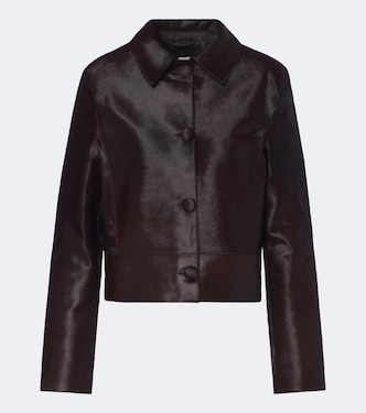 Hadley calf hair jacket | Nour Hammour