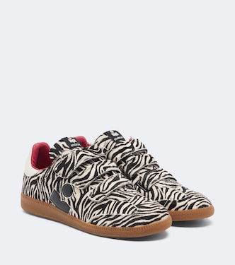 Baskets Beth en cuir façon poulain | Isabel Marant