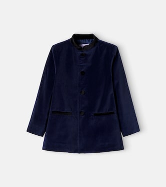 Hugo cotton velvet jacket | La Coqueta