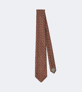 Krawatte aus Seiden-Jacquard | Charvet