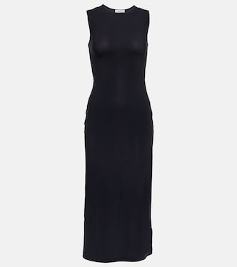 Fitted jersey midi dress | Jil Sander
