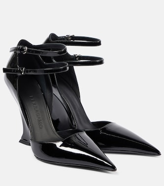 Pumps in vernice con zeppa | Ferragamo