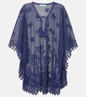 Cafetan Cindy brodé en coton mélangé | Melissa Odabash