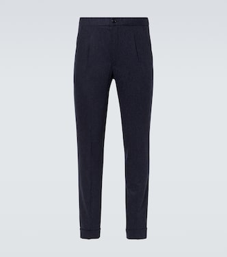 Wool straight pants | Thom Sweeney