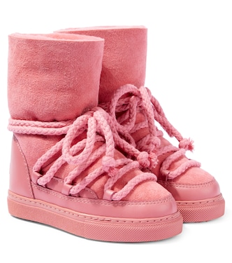 Classic High leather-trimmed ankle boots | Inuikii Kids