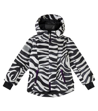 Pearson zebra-print ski jacket | Molo