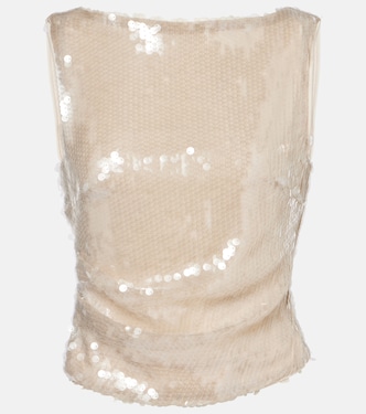 Top Eton mit Pailletten | Staud