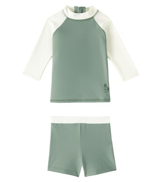 Aldwin colorblocked swimsuit | Bonpoint