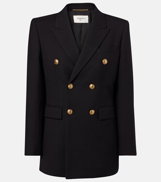 Wool gabardine blazer | Saint Laurent