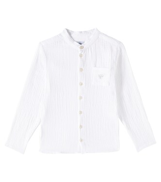 Cotton seersucker shirt | Tartine et Chocolat