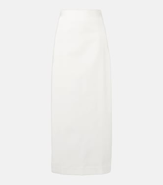 Maxirock aus einem Baumwollgemisch | Adriana Degreas