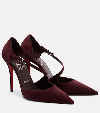 Miss Ziggyta 100 suede pumps | Christian Louboutin