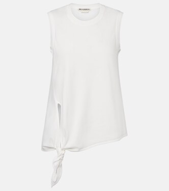 Cotton jersey tank top | JW Anderson