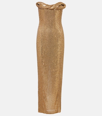 Rosalie embellished bustier gown | Rachel Gilbert