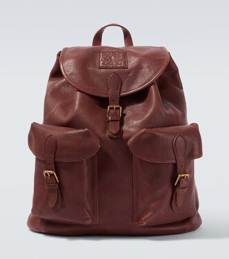 Heritage leather backpack | Polo Ralph Lauren